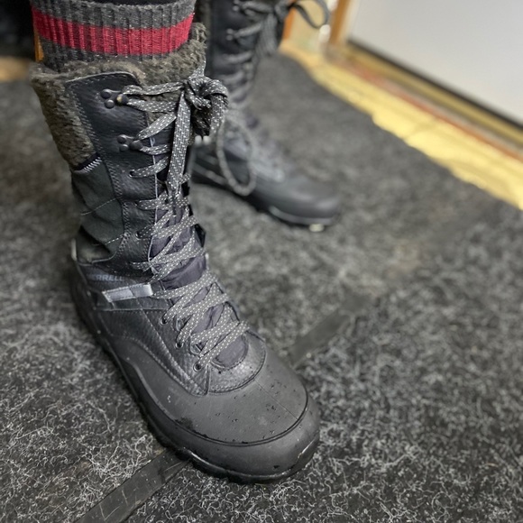 Women’s MERRELL aurora ice + winter boots size 10 - Picture 6 of 8